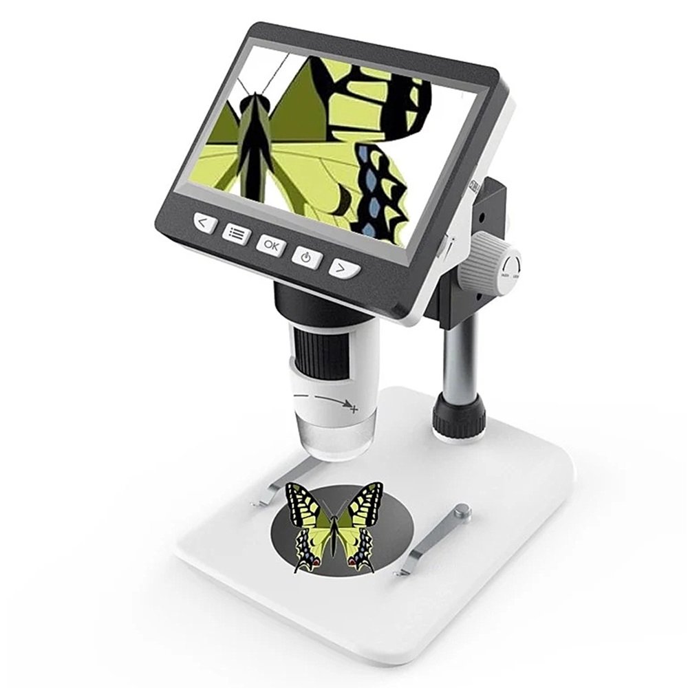 MUSTOOL G700 4.3 Inches HD 1080P Portable Desktop LCD Digital Microscope Support 10 Languages 8 Adjustable High Brightness LED With Adjustable Bracket 3 MUSTOOL G700 4.3 Inches HD 1080P Portable Desktop LCD Digital Microscope Support 10 Languages 8 Adjustable High Brightness LED With Adjustable Bracket - Image 3