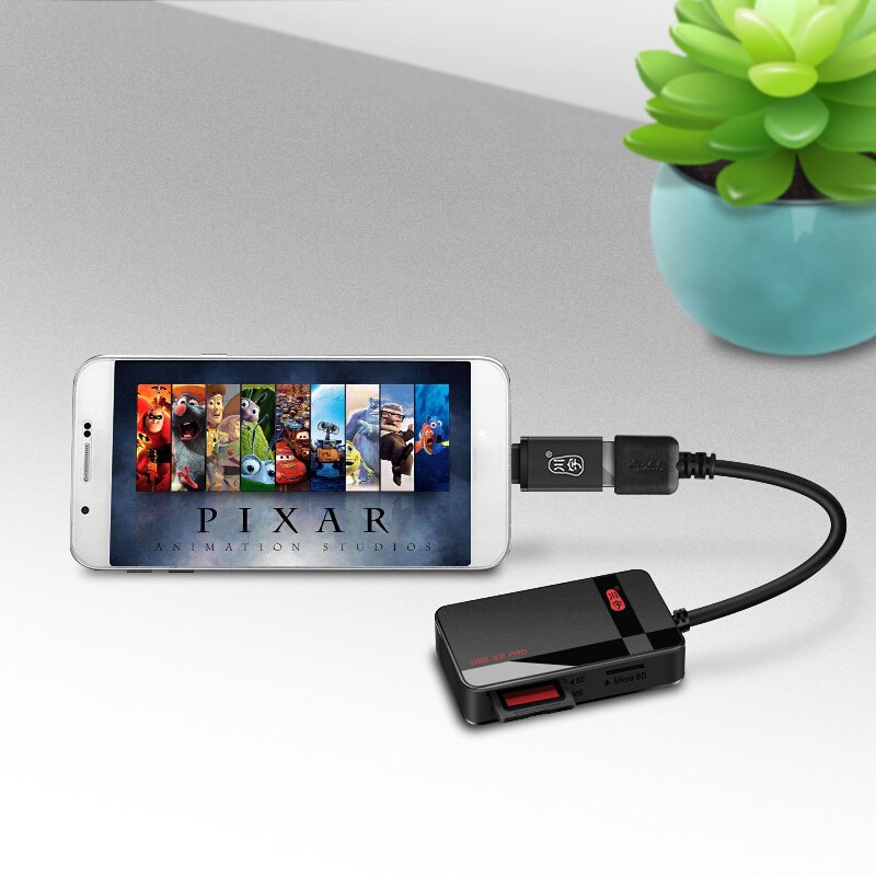 Kawau C369 DUO All-in-One USB 3.0 CF/SD/TF/MS Card Reader Support Simultaneous Read 3 Kawau C369 DUO All-in-One USB 3.0 CF/SD/TF/MS Card Reader Support Simultaneous Read - Image 3