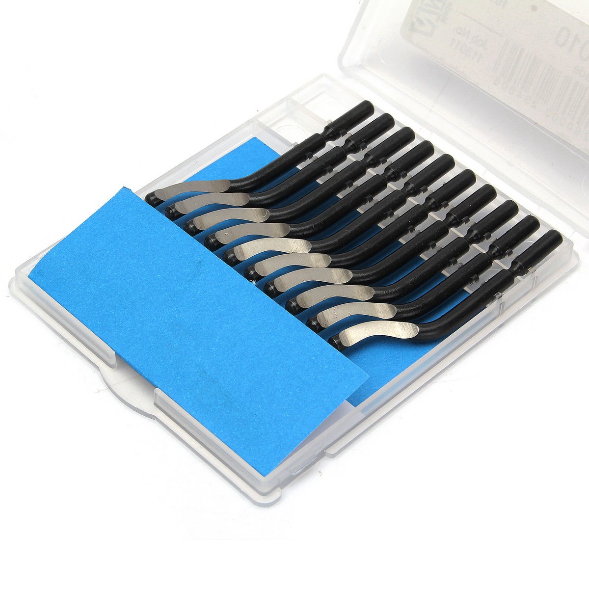 NG1001 Burr Handle 11pcs BS1010 S10 Blades Set Hand Deburring Tool Wood Metal 7 NG1001 Burr Handle 11pcs BS1010 S10 Blades Set Hand Deburring Tool Wood Metal - Image 7