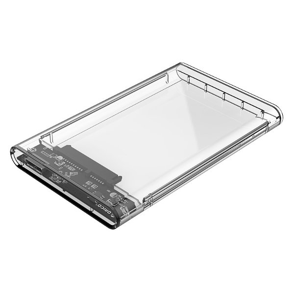 ORICO 2139U3-CR 2.5 inch Transparent USB3.0 HDD Hard Drive Enclosure Storage Case 3 ORICO 2139U3-CR 2.5 inch Transparent USB3.0 HDD Hard Drive Enclosure Storage Case - Image 3