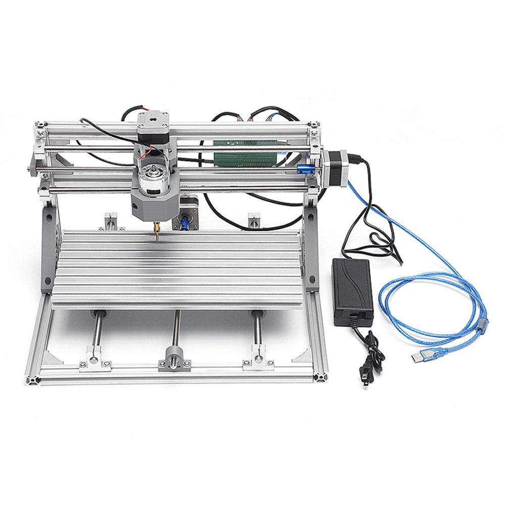 3018 3 Axis Mini DIY CNC Router w/ 2500mW Laser Module Wood Engraving Cutting Milling Engraver Machine 7 3018 3 Axis Mini DIY CNC Router w/ 2500mW Laser Module Wood Engraving Cutting Milling Engraver Machine - Image 7