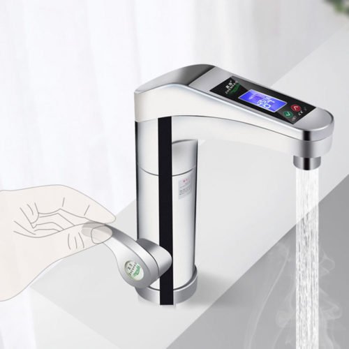 KCASA ZH-SC 500-3500W Rotatable Water Faucet Instant Electric Faucet Hot And Cold Water Heater For Home 8