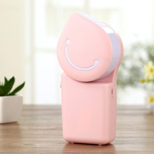 Loskii LX-882 Summer Mini Fan Cooling Portable Air Conditioning USB Charge Hand-held Cool Fan 4