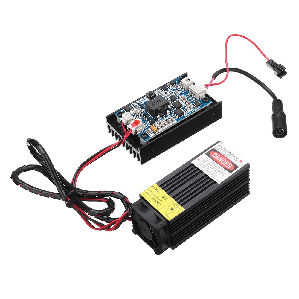 450nm 5W Laser Engraving Module Blue Light With TTL Modulation 2 450nm 5W Laser Engraving Module Blue Light With TTL Modulation - Image 2