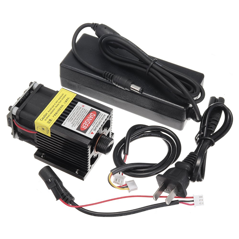 T05-5500 5500mW 445nm Blue Laser Module TTL&PWM Modulation 2.54-3P+2.54-2P for EleksMaker DIY Laser Engraver 9 T05-5500 5500mW 445nm Blue Laser Module TTL&PWM Modulation 2.54-3P+2.54-2P for EleksMaker DIY Laser Engraver - Image 9