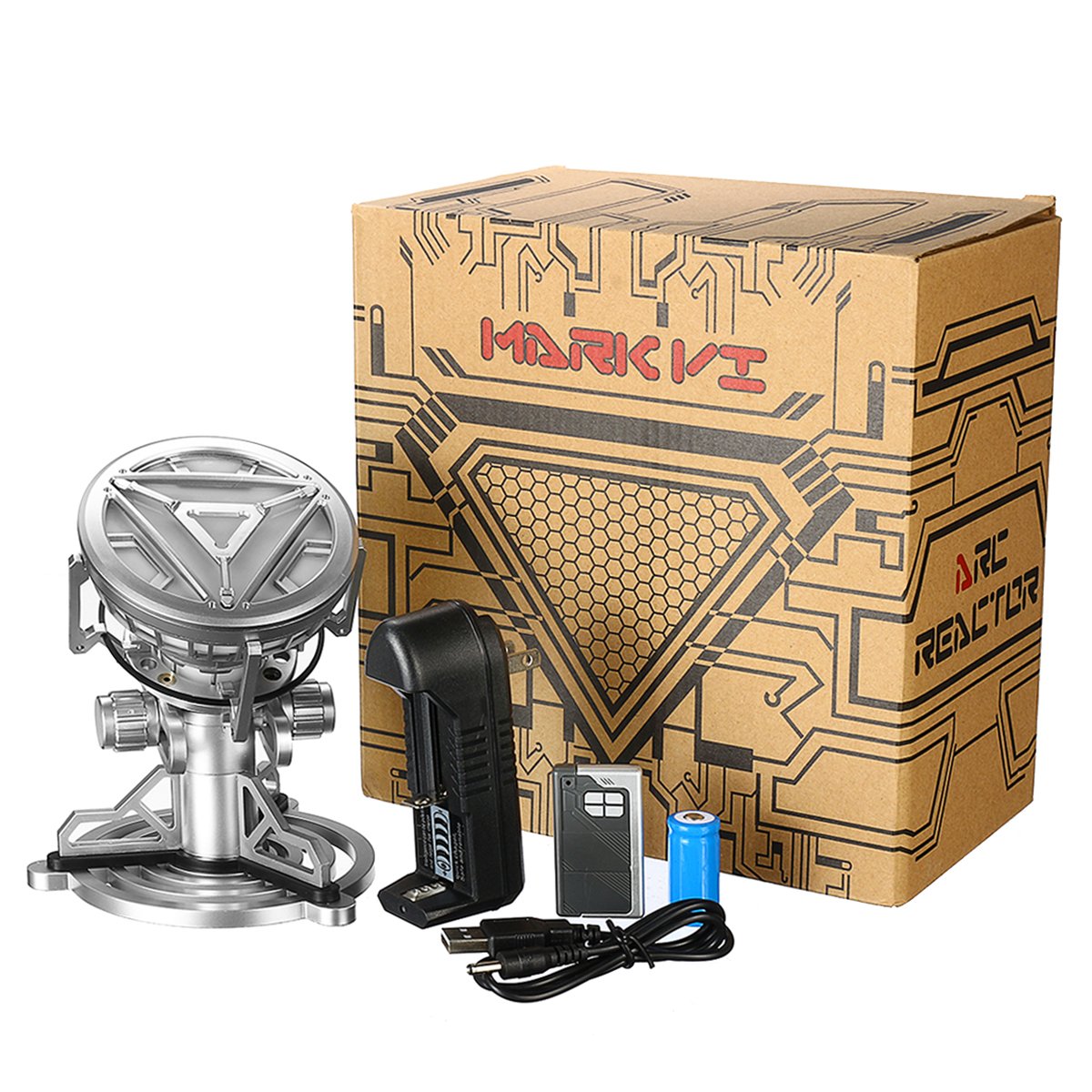 1:1 ARC REACTOR LED Chest Heart Light-up Lamp Movie ABC Props Model Kit Science Toy 11 1:1 ARC REACTOR LED Chest Heart Light-up Lamp Movie ABC Props Model Kit Science Toy - Image 11