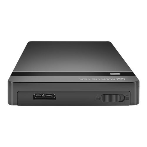 MantisTek® Mbox2.5 USB 3.0 SATA III HDD SSD Hard Drive Enclosure External Case Support UASP 5