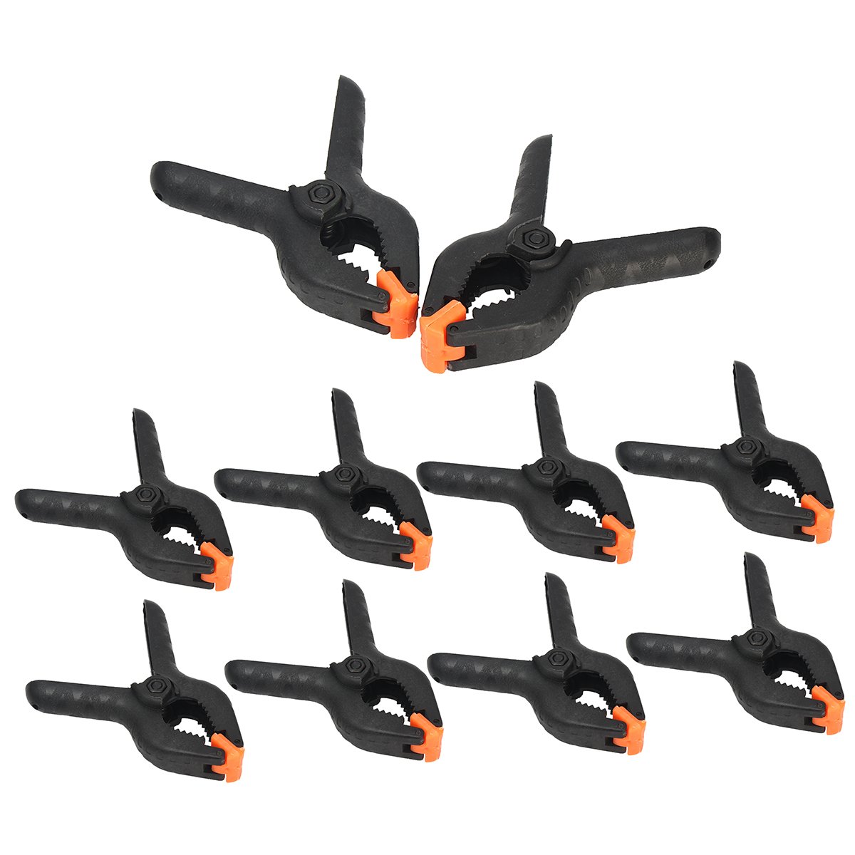 10PCS 4 inch Spring Clamps DIY Tools Plastic Nylon For Woodworking Hobbies 1