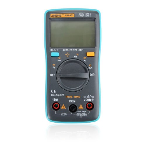 ANENG AN8002 Digital True RMS 6000 Counts Multimeter AC/DC Current Voltage Frequency Resistance Temperature Tester ℃/℉ 5