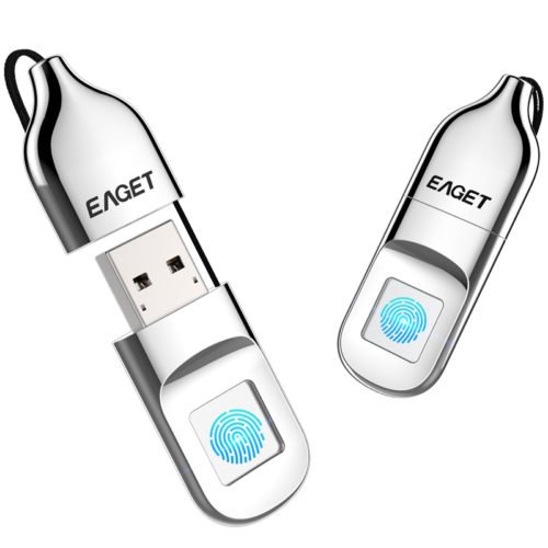 EAGET FU5 Fingerprint Encryption USB 2.0 Pen Drive USB Flash Drive 32G 64G 3