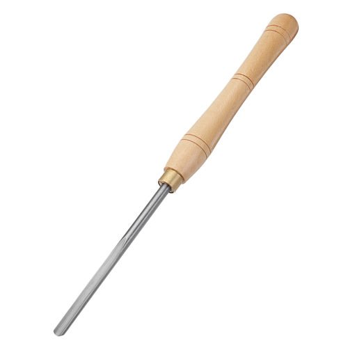 Drillpro High Speed Steel Lathe Chisel Wood Turning Tool with Wood Handle Woodworking Tool 3