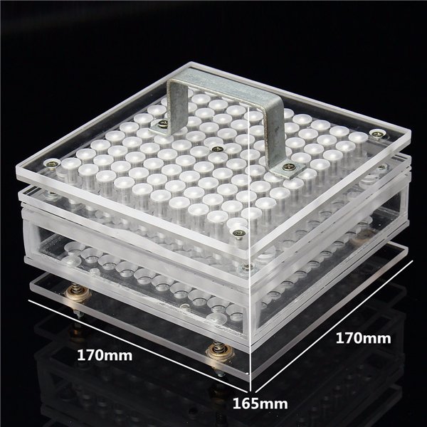 6Pcs Plexiglass 100 Holes Capsule Filler Capsule Filling Machine Tool 7 6Pcs Plexiglass 100 Holes Capsule Filler Capsule Filling Machine Tool - Image 7