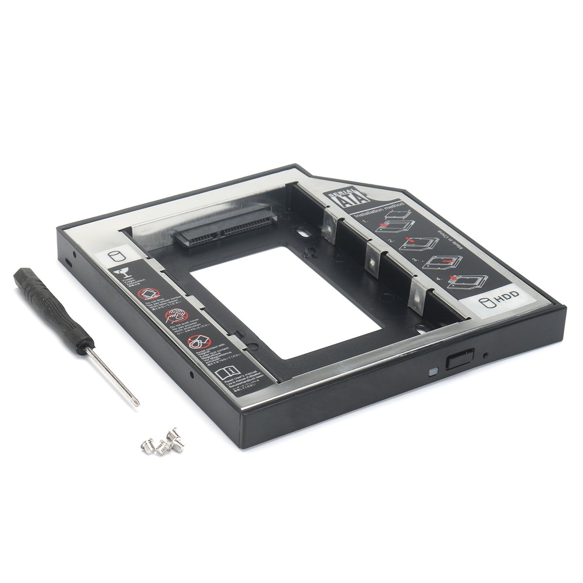 2nd HDD SSD Hard Drive Caddy for IBM Lenovo Thinkpad T430 T430i W530 T530 T530i 1 2nd HDD SSD Hard Drive Caddy for IBM Lenovo Thinkpad T430 T430i W530 T530 T530i