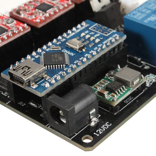 USB 3 Axis Stepper Motor Driver Board For DIY Laser Engraving Machine 3 Axis Control Board 5