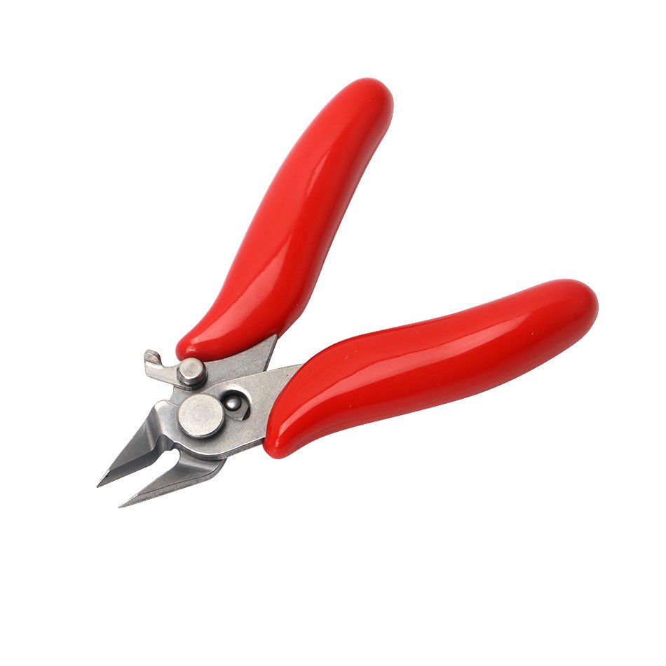 DANIU 3.5inch Diagonal Cutting Pliers Wire Cable Side Flush Cutter Pliers with Lock Hand Tool 1