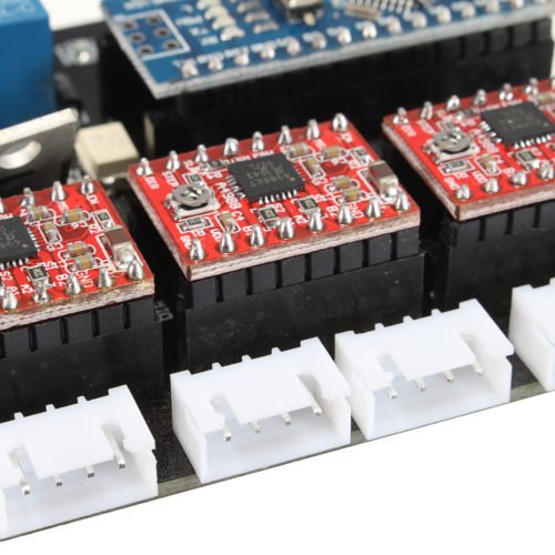 USB 3 Axis Stepper Motor Driver Board For DIY Laser Engraving Machine 3 Axis Control Board 6