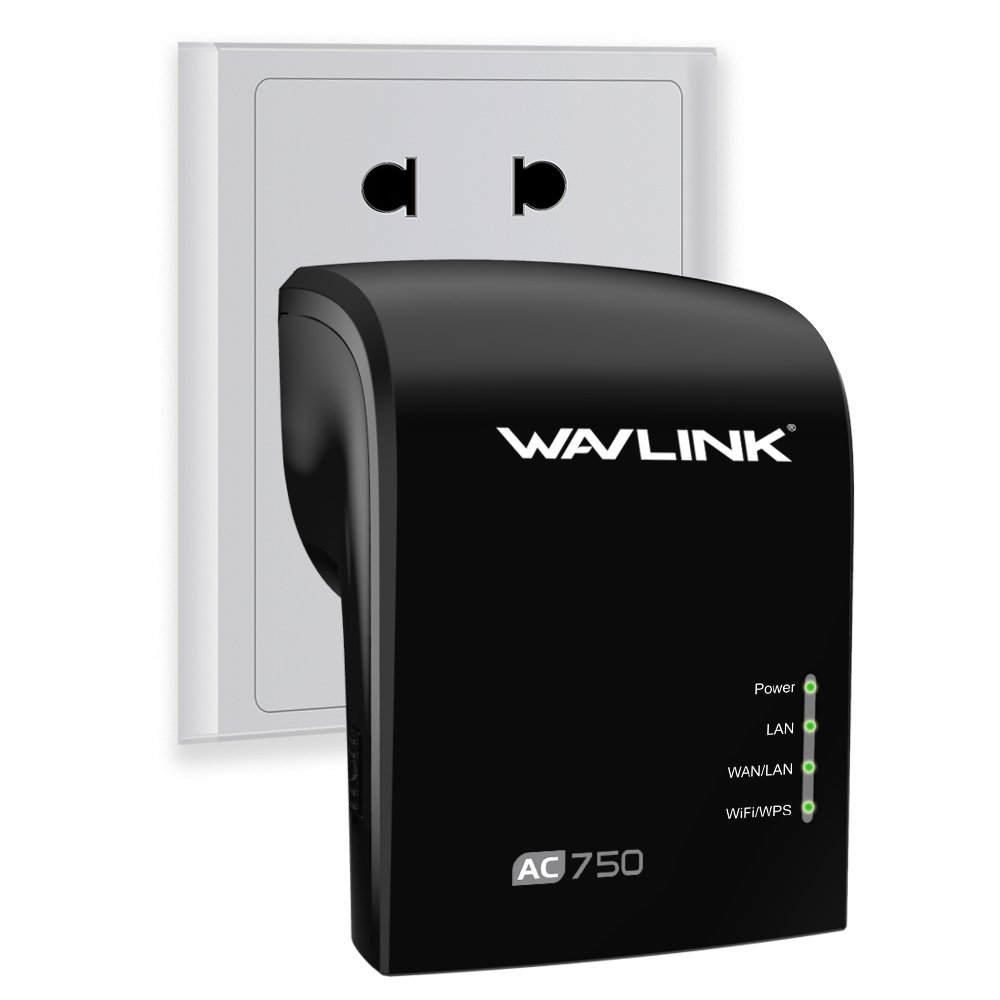 Wavlink 750Mbps Dual Band 3 in One Wifi Repeater Router Built-in Antenna UK/EU/US Plug 1