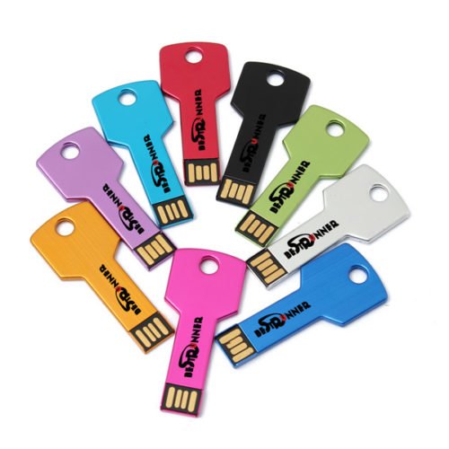 Bestrunner 2GB USB Metal Key Drive Flash Memory Drive Thumb Design 3