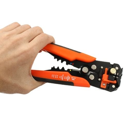 DANIU Upgraded Version Multifunctional Automatic Cable Wire Stripper Plier Self Adjusting Crimper Tool 22-10AWG(0.5-6.0mm) 3