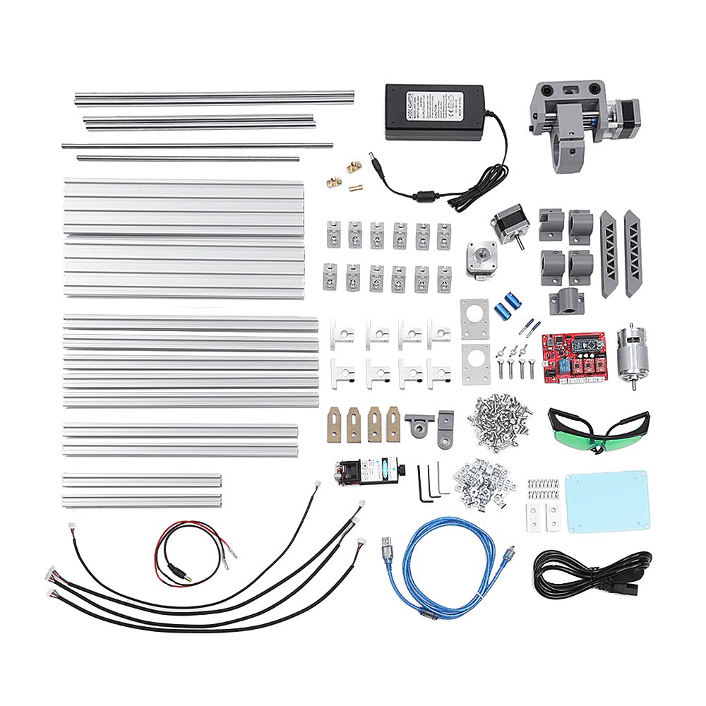 3018 3 Axis Mini DIY CNC Router w/ 2500mW Laser Module Wood Engraving Cutting Milling Engraver Machine 8 3018 3 Axis Mini DIY CNC Router w/ 2500mW Laser Module Wood Engraving Cutting Milling Engraver Machine - Image 8