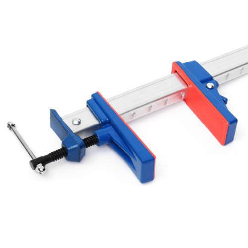 24/36 Inch Aluminum F-Clamp Bar Heavy Duty Holder Grip Release Parallel Adjustable Woodworking Tool 9