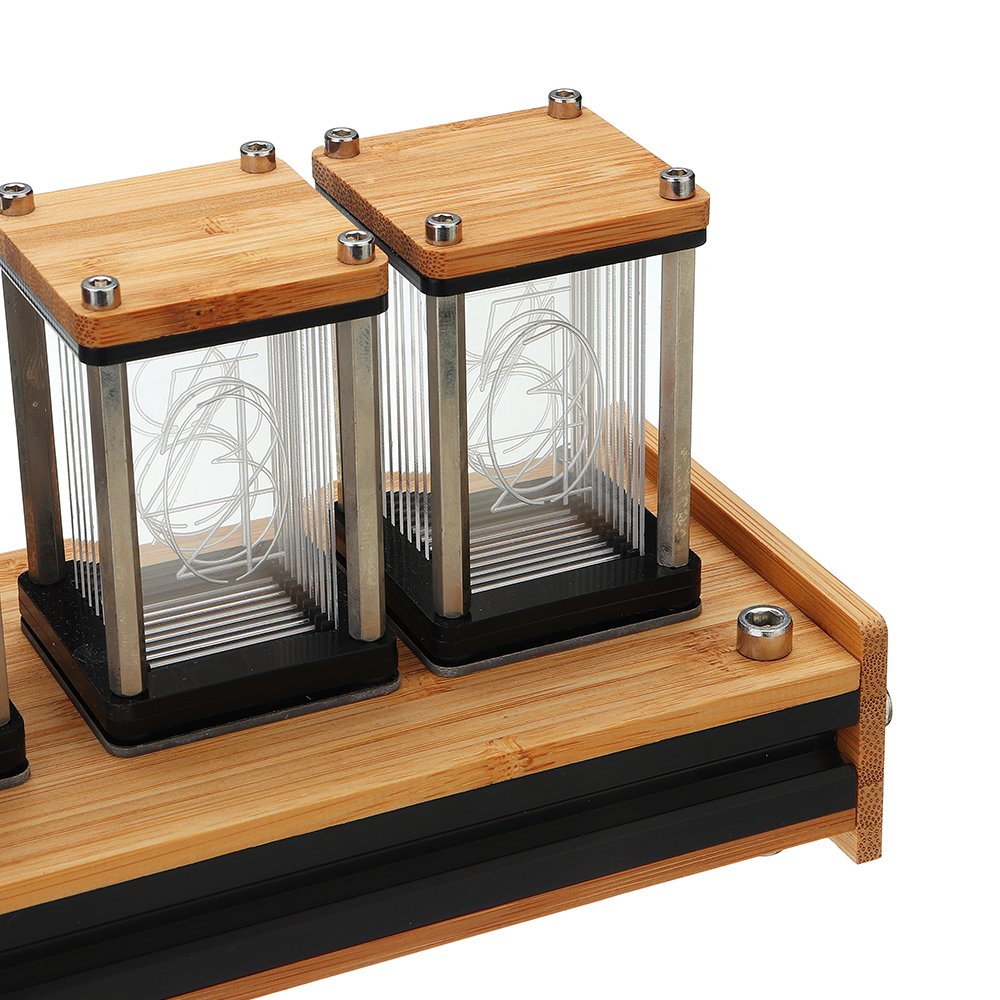 EleksMaker® EleksTube Bamboo 6-Bit Kit Time Electronic LED Luminous Glow Tube Clock Time Flies Lapse 5 EleksMaker® EleksTube Bamboo 6-Bit Kit Time Electronic LED Luminous Glow Tube Clock Time Flies Lapse - Image 5