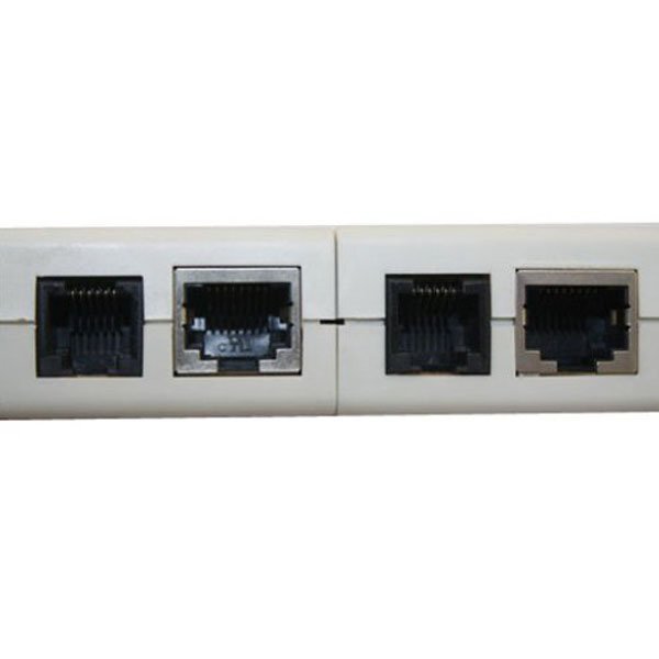 Mini RJ45 RJ11 Cat5 Network LAN Cable Tester White 5 Mini RJ45 RJ11 Cat5 Network LAN Cable Tester White - Image 5