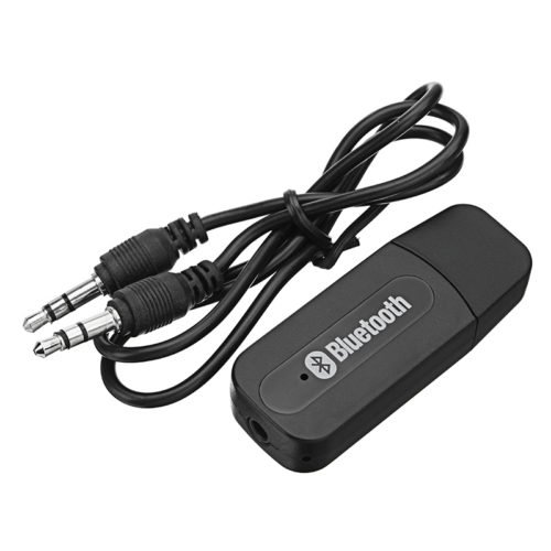 USB 3.5mm Audio Dual Output Bluetooth V4.0 A2DP Audio Receiver Adapter 1