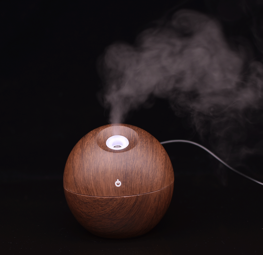 Loskii LH-242 USB Charging Ultrasonic Air Humidifier 130ml Water Tank 3 Touch Control 4 Loskii LH-242 USB Charging Ultrasonic Air Humidifier 130ml Water Tank 3 Touch Control - Image 4