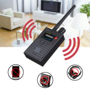 Signal Detector Anti-Spy Hidden Camera GPS RF Bug Lens Audio Tracker Finder Detector