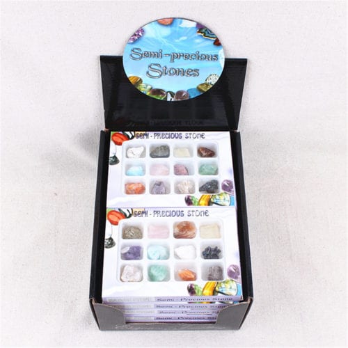 AU Natural Gemstones Stones Variety Collection Crystals Kit Mineral Geological Teaching Materials 10