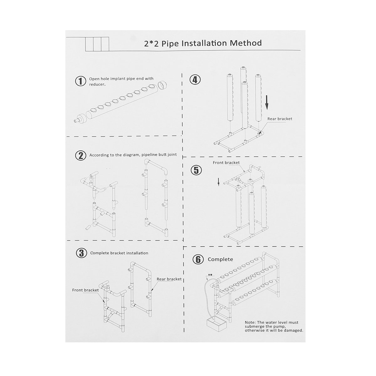 2 Layer 36 Sites Hydroponic Grow Kit Ebb Flow Deep Water Culture Growing DWC Planting Garden Vegetable System 6 2 Layer 36 Sites Hydroponic Grow Kit Ebb Flow Deep Water Culture Growing DWC Planting Garden Vegetable System - Image 6