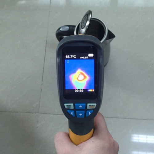 HT02 Handheld Thermograph Camera Infrared Thermal Camera Digital Infrared Imager Temperature Tester with 2.4inch Color LCD Display 3