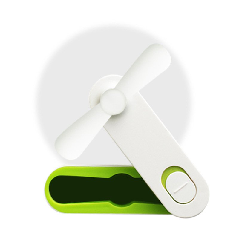 Creative Rechargeable Foldable Portable Ultra Silent Mini Handheld Desktop Travel Silicone USB Fan 1