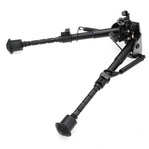 Adjustable Tactical Bipod 6-9 inches Spring Loaded Sling Swivel Notch Leg Stud Mount 8