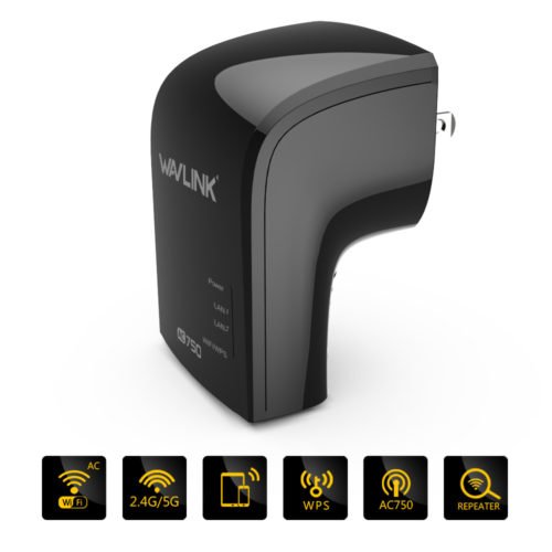 Wavlink 750Mbps Dual Band 3 in One Wifi Repeater Router Built-in Antenna UK/EU/US Plug 2