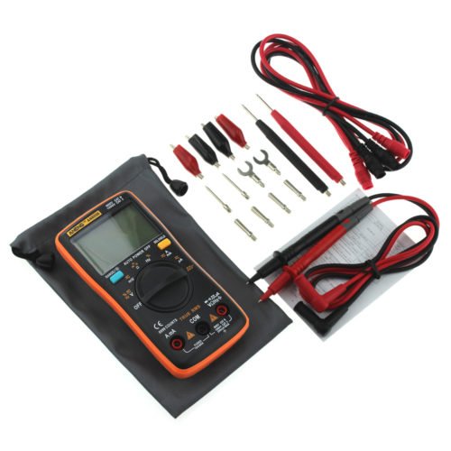 ANENG AN8008 True RMS Wave Output Digital Multimeter 9999 Counts Backlight AC DC Current Voltage Res 11