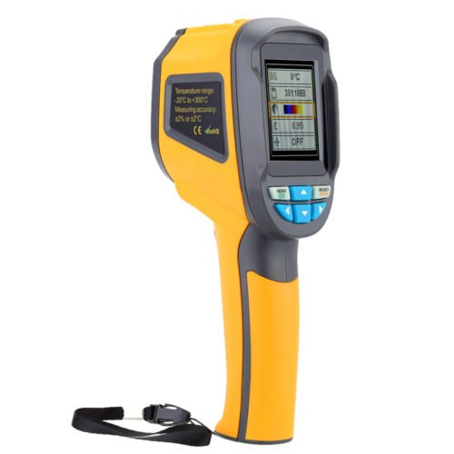 HT02 Handheld Thermograph Camera Infrared Thermal Camera Digital Infrared Imager Temperature Tester with 2.4inch Color LCD Display 5