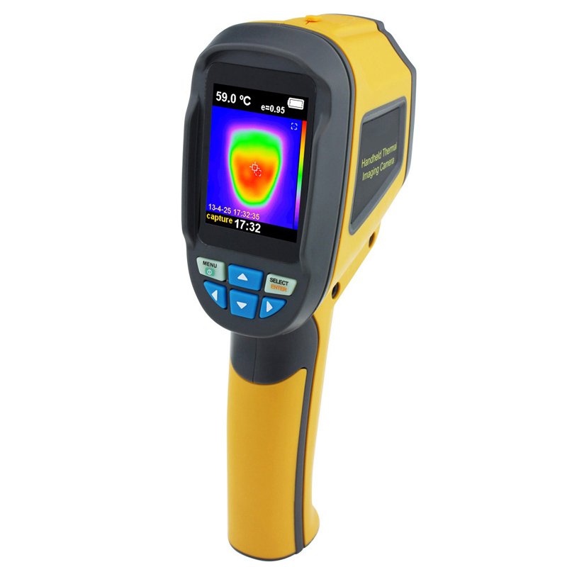 HT02 Handheld Thermograph Camera Infrared Thermal Camera Digital Infrared Imager Temperature Tester with 2.4inch Color LCD Display 1