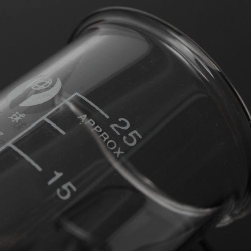 5Pcs 5ml 10ml 25ml 50ml 100ml Beaker Set Graduated Borosilicate Glass Beaker Volumetric Measuring Laboratory Glassware 9