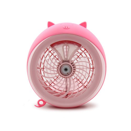 Honana DX-F1 Portable Mini USB Misting Fan Water Spray Fan Rechargeable Personal Cooling Mist Humidifier Fan 10