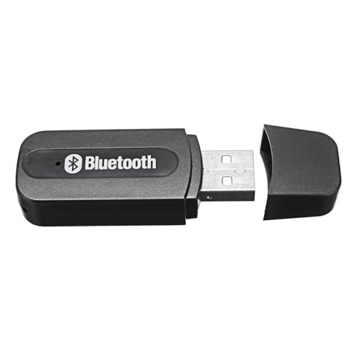 USB 3.5mm Audio Dual Output Bluetooth V4.0 A2DP Audio Receiver Adapter 5