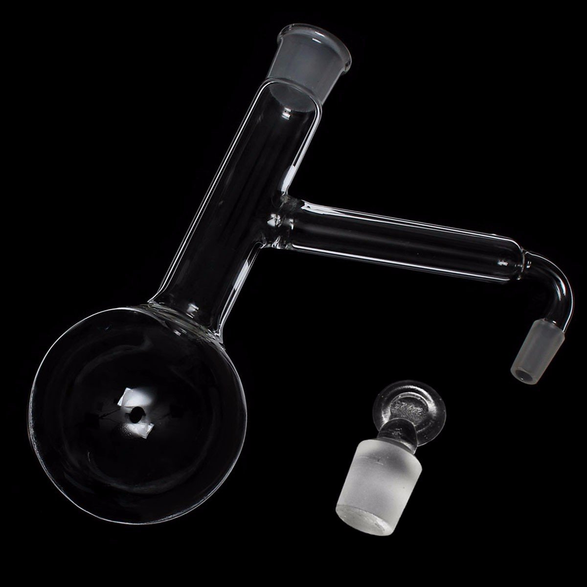 250mL Laboratory Distillation Glass Apparatus Set Lab Distilling Glassware Kit 2 250mL Laboratory Distillation Glass Apparatus Set Lab Distilling Glassware Kit - Image 2