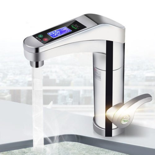 KCASA ZH-SC 500-3500W Rotatable Water Faucet Instant Electric Faucet Hot And Cold Water Heater For Home 6