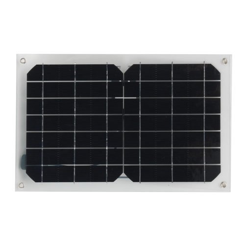 10W USB Solar Panel Powered Mini Fan Waterproof Portable Ventilation Hot Summer Cooling Fan 7