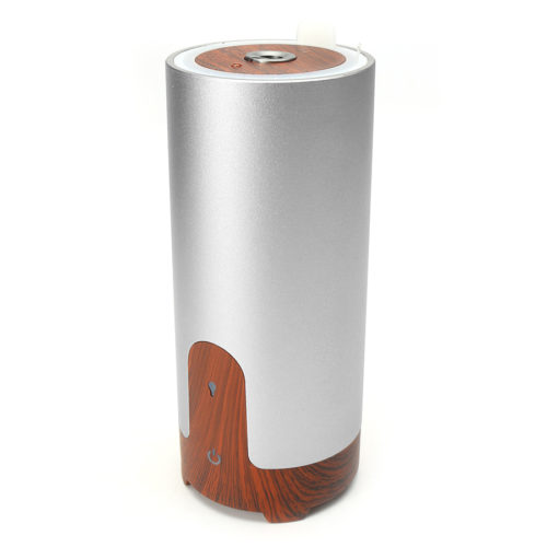 GX-Diffuser GX-B02 Protable Essential Oil Humidifier Aromatherapy Diffuser Metal & Wood Grain Style 6