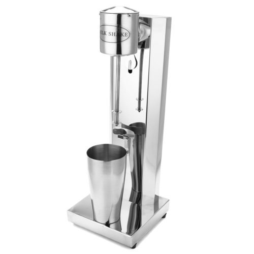 Electric Stainless Steel Milkshake Maker Machine Smoothie Cup Set Cocktail Shaker 2