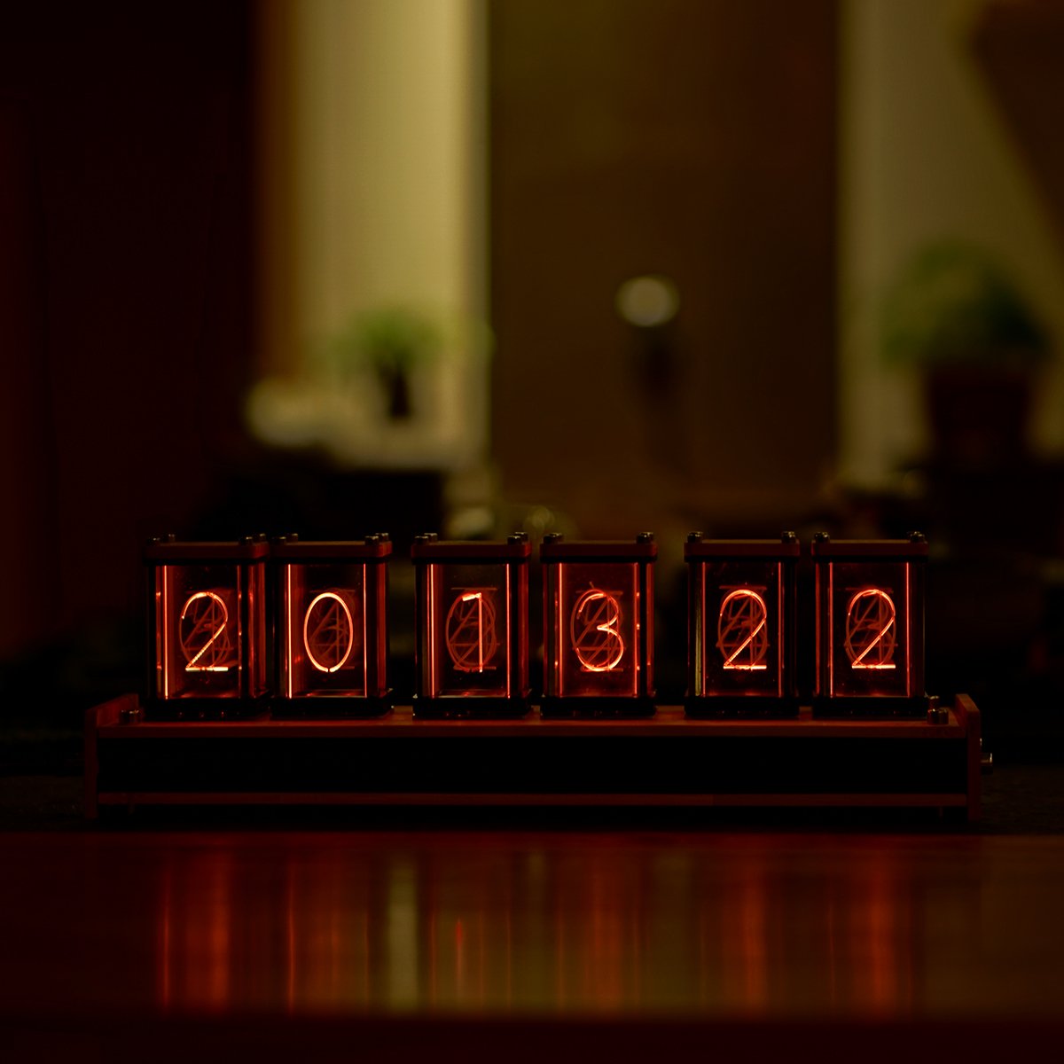 EleksMaker® EleksTube Bamboo 6-Bit Kit Time Electronic LED Luminous Glow Tube Clock Time Flies Lapse 10 EleksMaker® EleksTube Bamboo 6-Bit Kit Time Electronic LED Luminous Glow Tube Clock Time Flies Lapse - Image 10