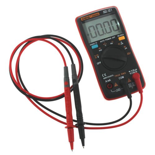 ANENG AN8008 True RMS Wave Output Digital Multimeter 9999 Counts Backlight AC DC Current Voltage Resistance Frequency Capacitance Square Wave Output 5