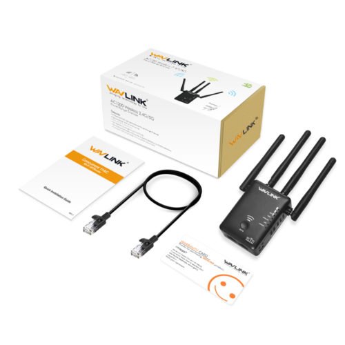 Wavlink AC1200 1200Mbps Dual Band 4x3dBi External Antennas Wireless WIFI Repeater Router 3
